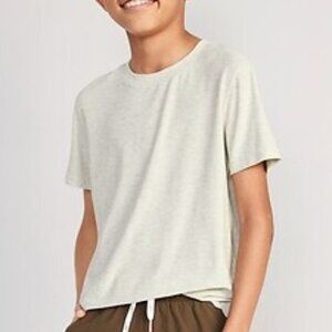 OLD NAVY Ultra-Soft Breathe On performance Tee bright white NWOT XL 16-18